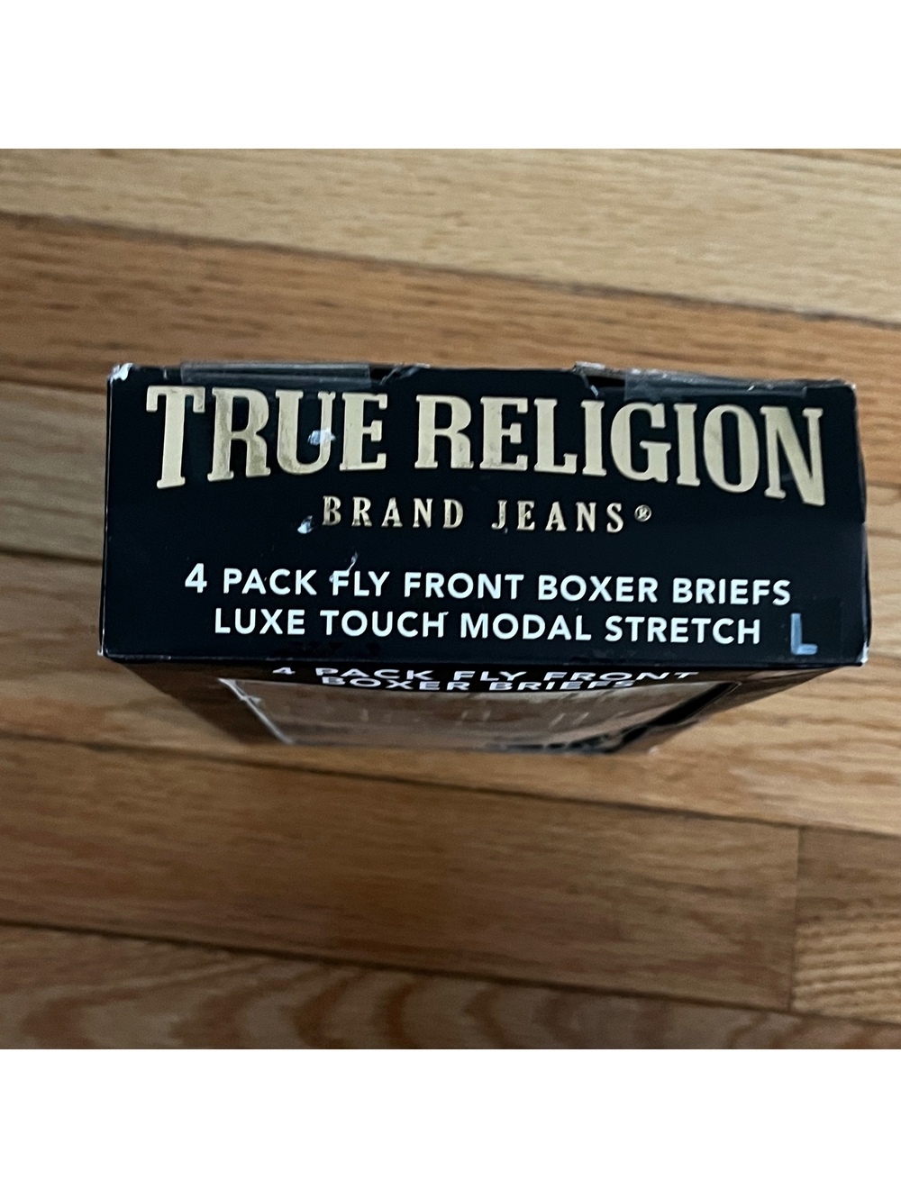 True Religion 4 Pack Fly Front Boxer Briefs Luxe Touch Modal Stretch Size Large - Picture 6 of 6